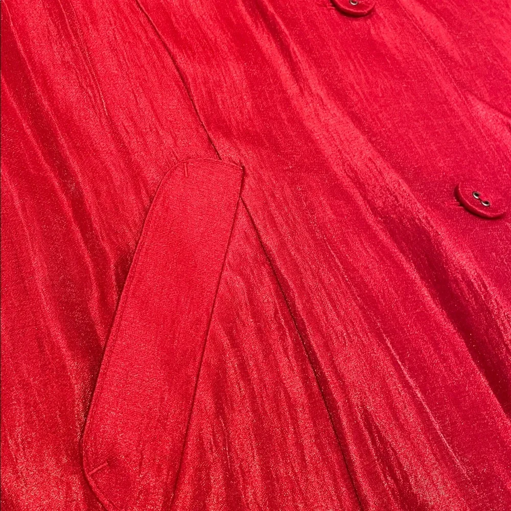 Ruby Rd. Shimmering Red Jacket - Picture 8 of 9